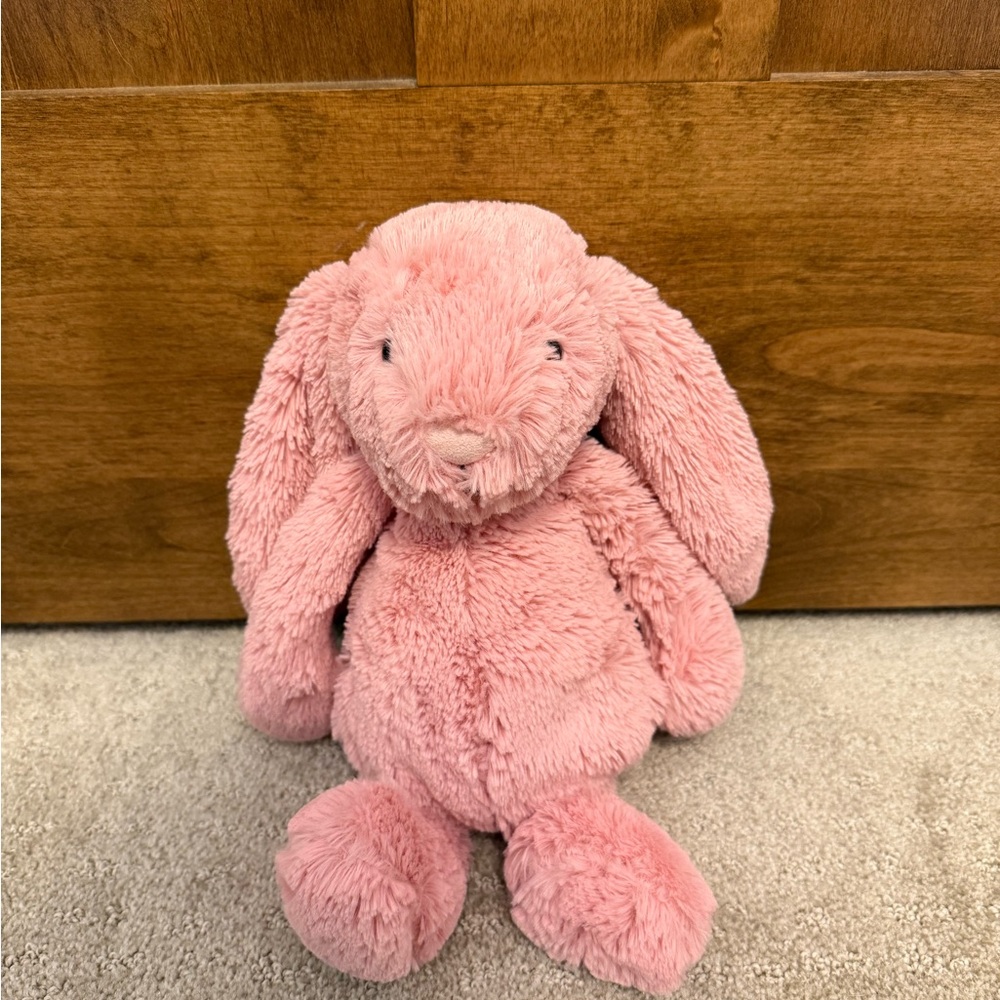 Jellycat Pink Plush Bunny Stuffed Animal